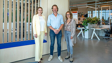 Angelique Otten, Henk Hol en Natasja van Alfen