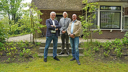Gerrit Hulsbergen, Hans Nep en Dirk Roseboom